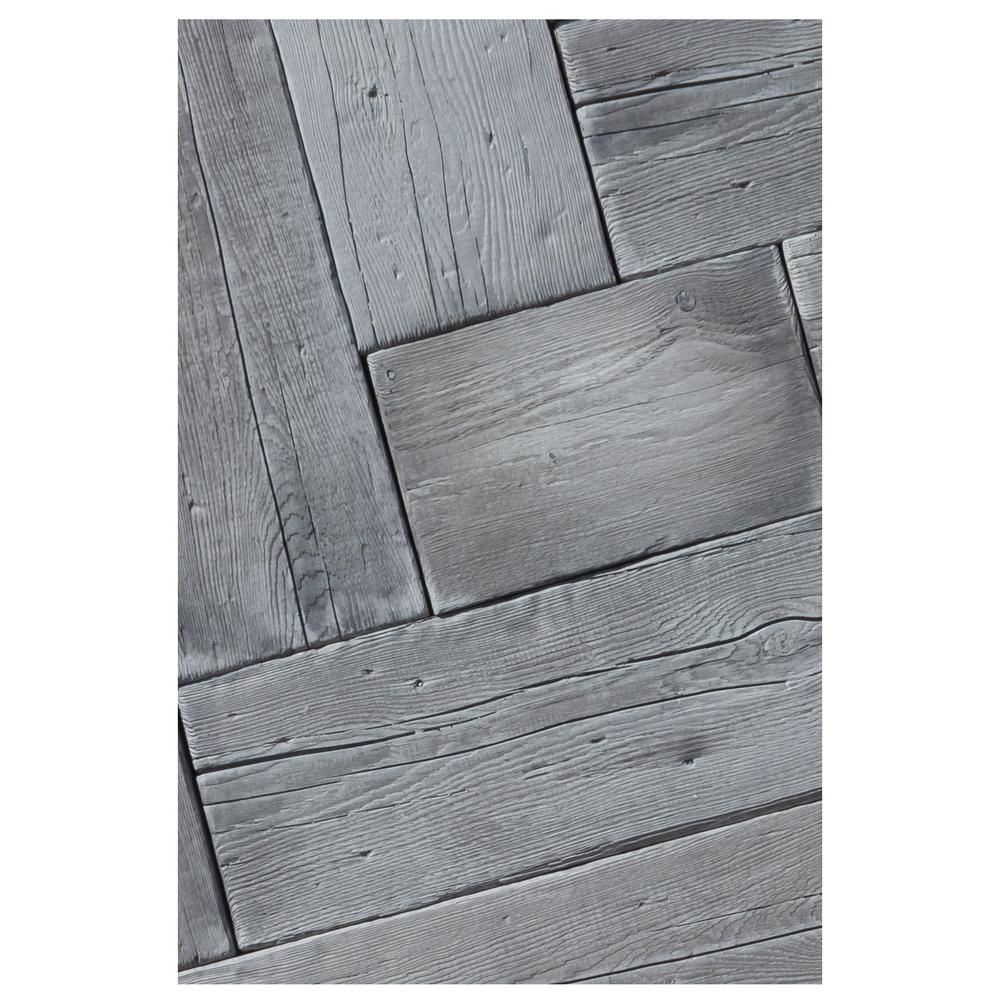Barn Plank 35 in. x 9.75 in. x 2 in. Weathered Gray Concrete Paver (20-Piece/47.40 sq. ft./Pallet)